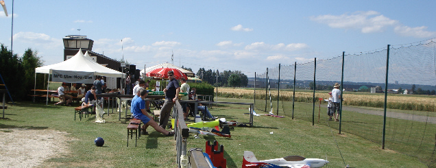Ein Bild von unserem Modellflugplatz
